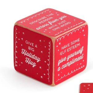 NWOT Christmas Kindness Dice Family Game Stocking Stuffer Holiday